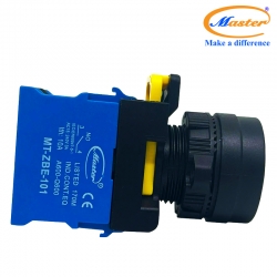 Nút Nhấn Reset Có Đèn Màu Vàng Master - Loại Tự Nhả