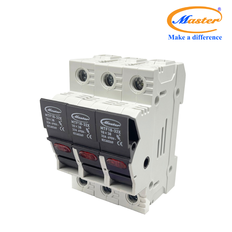 Ngắt Mạch Cầu Chì Điều Khiển Có Đèn Báo MTF18-32X Master