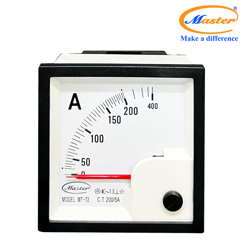Đồng Hồ Đo Ampe MT-72 200/5A Master
