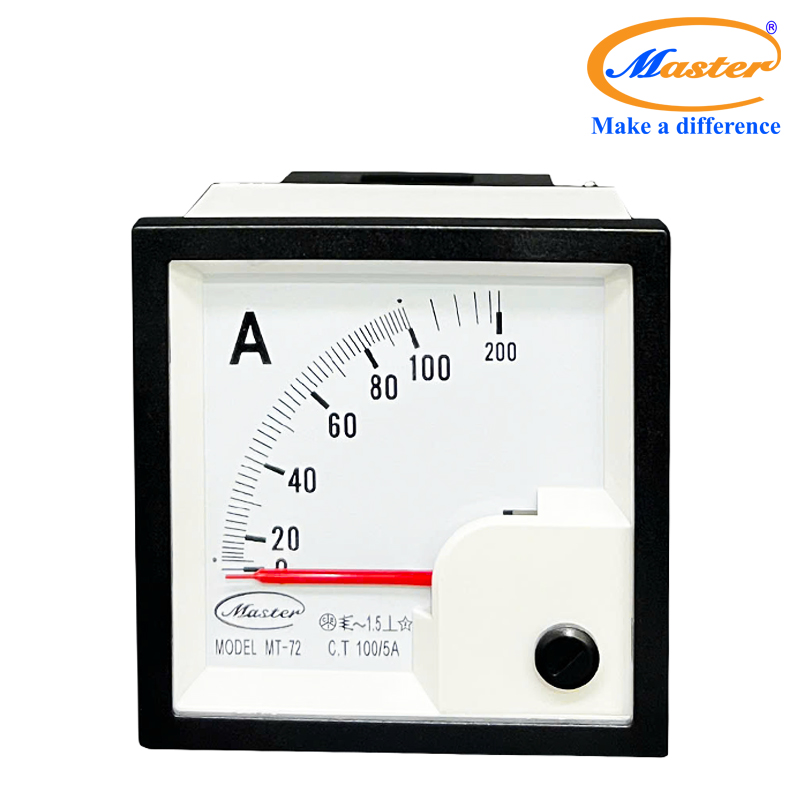 Đồng Hồ Đo Ampe MT-72 100/5A Master