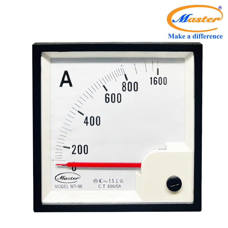 Đồng Hồ Đo Ampe MT-96 800/5A Master
