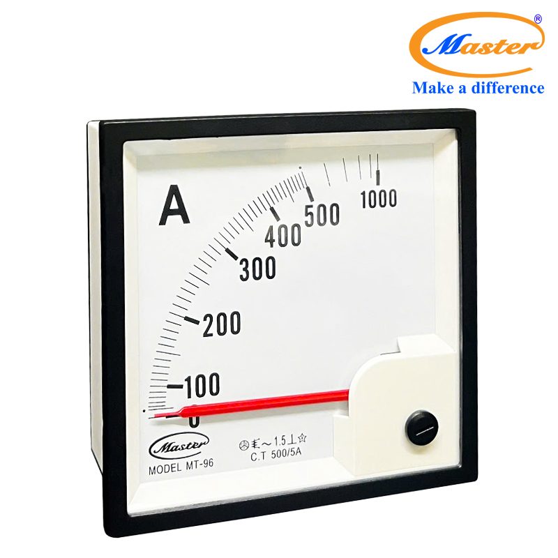 Đồng Hồ Đo Ampe MT-96 500/5A Master
