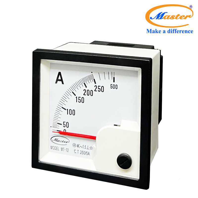 Đồng Hồ Đo Ampe MT-72 250/5A Master