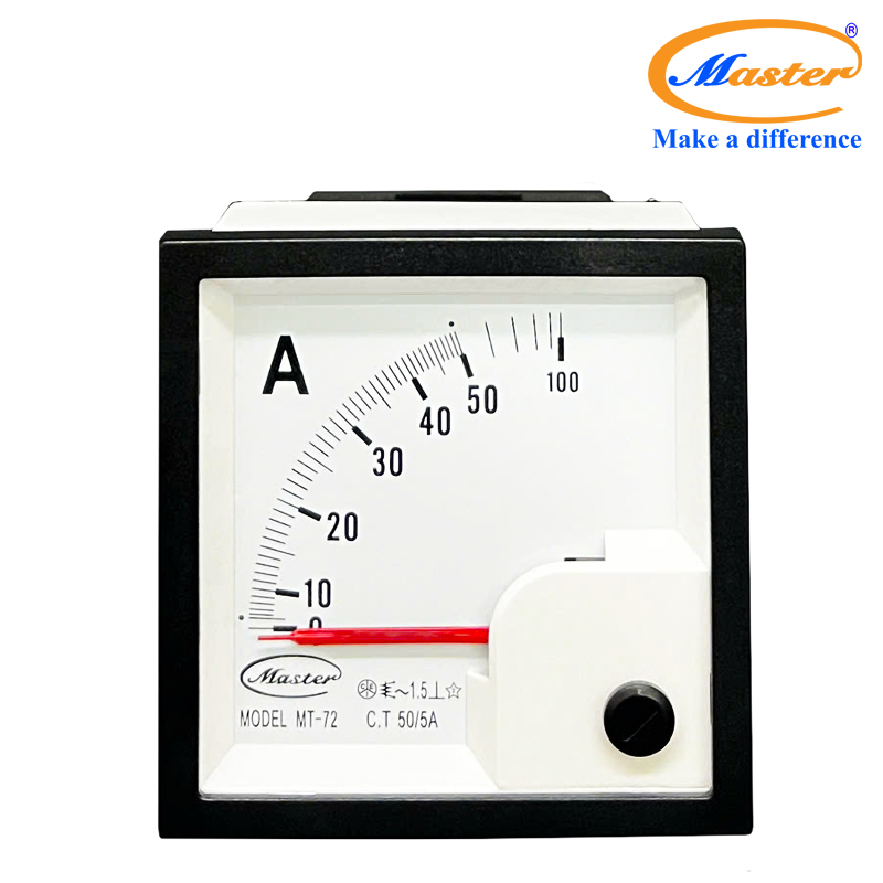 Đồng Hồ Đo Ampe MT-72 50/5A Master
