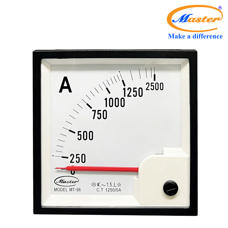 Đồng Hồ Đo Ampe MT-96 1250/5A Master