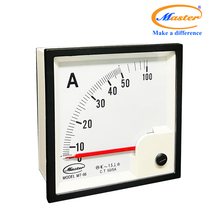 Đồng Hồ Đo Ampe MT-96 50/5A Master