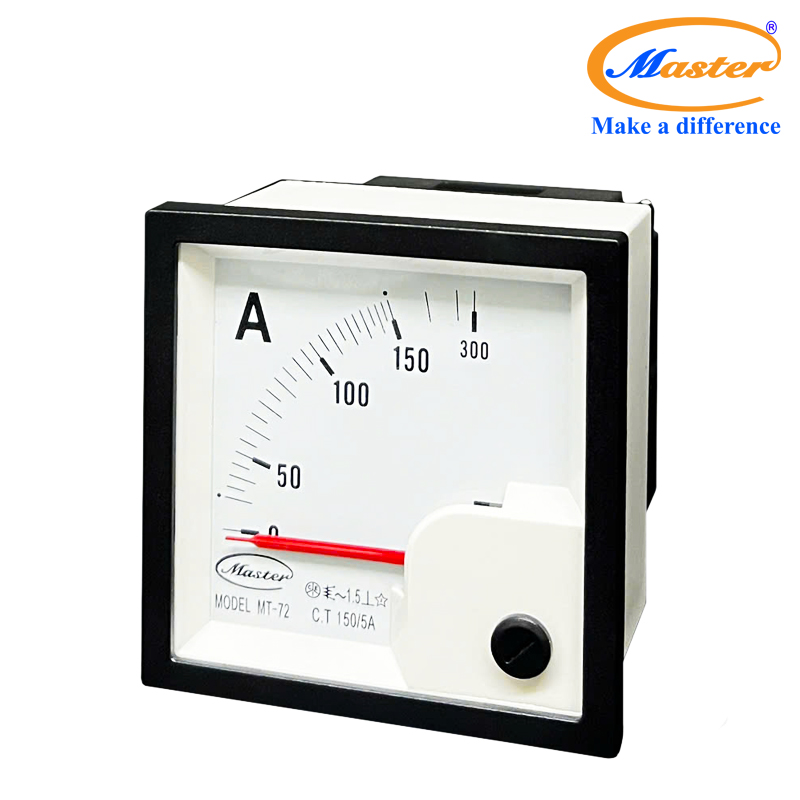 Đồng Hồ Đo Ampe MT-72 150/5A Master