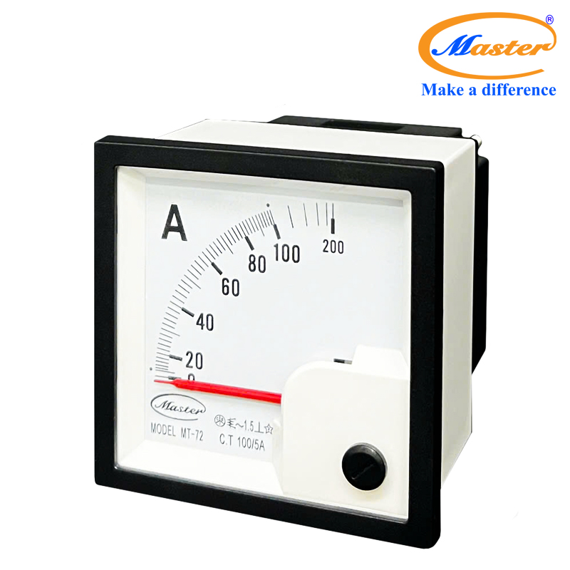 Đồng Hồ Đo Ampe MT-72 100/5A Master