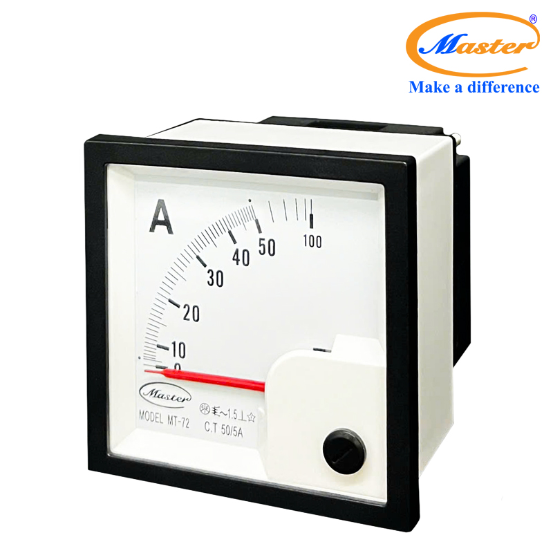 Đồng Hồ Đo Ampe MT-72 50/5A Master