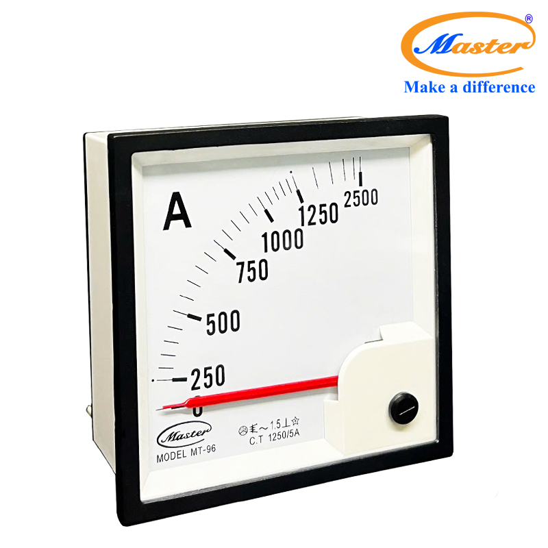 Đồng Hồ Đo Ampe MT-96 1250/5A Master