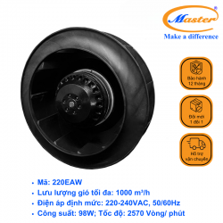 Quạt Hút Ly Tâm Lồng Sóc 220EAW Master