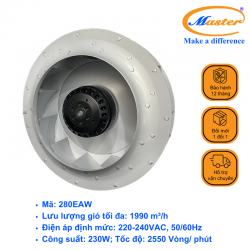 Quạt Hút Ly Tâm Lồng Sóc 280EAW Master