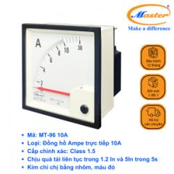 Đồng Hồ Đo Ampe Trực Tiếp MT-96 10A Master