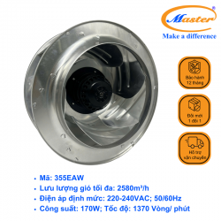 Quạt Hút Ly Tâm Lồng Sóc 355EAW Master