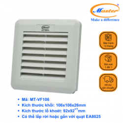 Miệng Gió Có Lọc Bụi Có Gioăng Kín Nước MT-VF106 Master