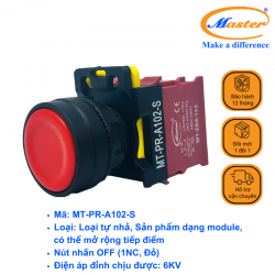 Nút nhấn đỏ Master