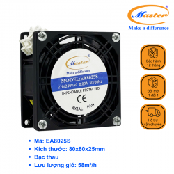 Quạt Gió Tủ Điện EA8025S Master