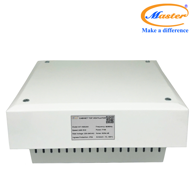 Quạt Hút Gắn Mái Tủ Điện MT-190EAW 220VAC 325x325x130mm Master