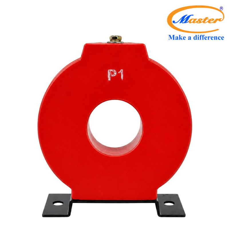Biến Dòng Bảo Vệ PCT 100/5A Class 5P10 10VA Đúc Epoxy Đỏ Tròn Master