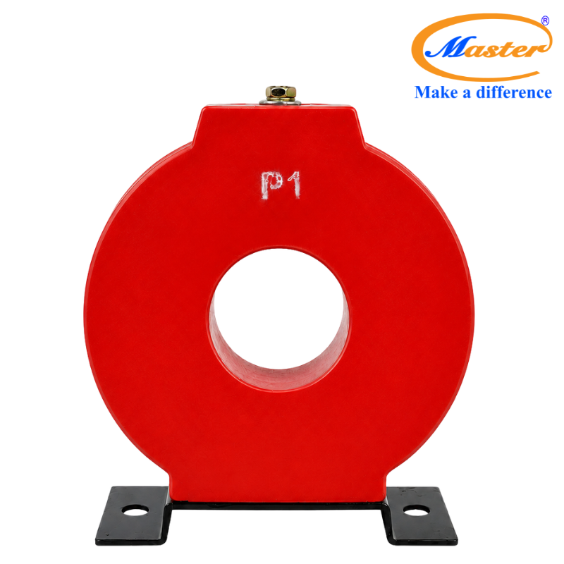 Biến Dòng Bảo Vệ PCT 300/5A Class 5P10 5VA Đúc Epoxy Đỏ Tròn Master
