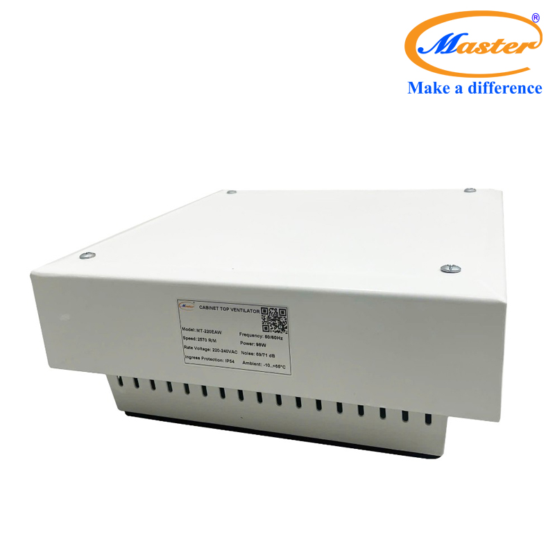 Quạt Hút Gắn Mái Tủ Điện MT-220EAW 220VAC 325x325x130mm Master